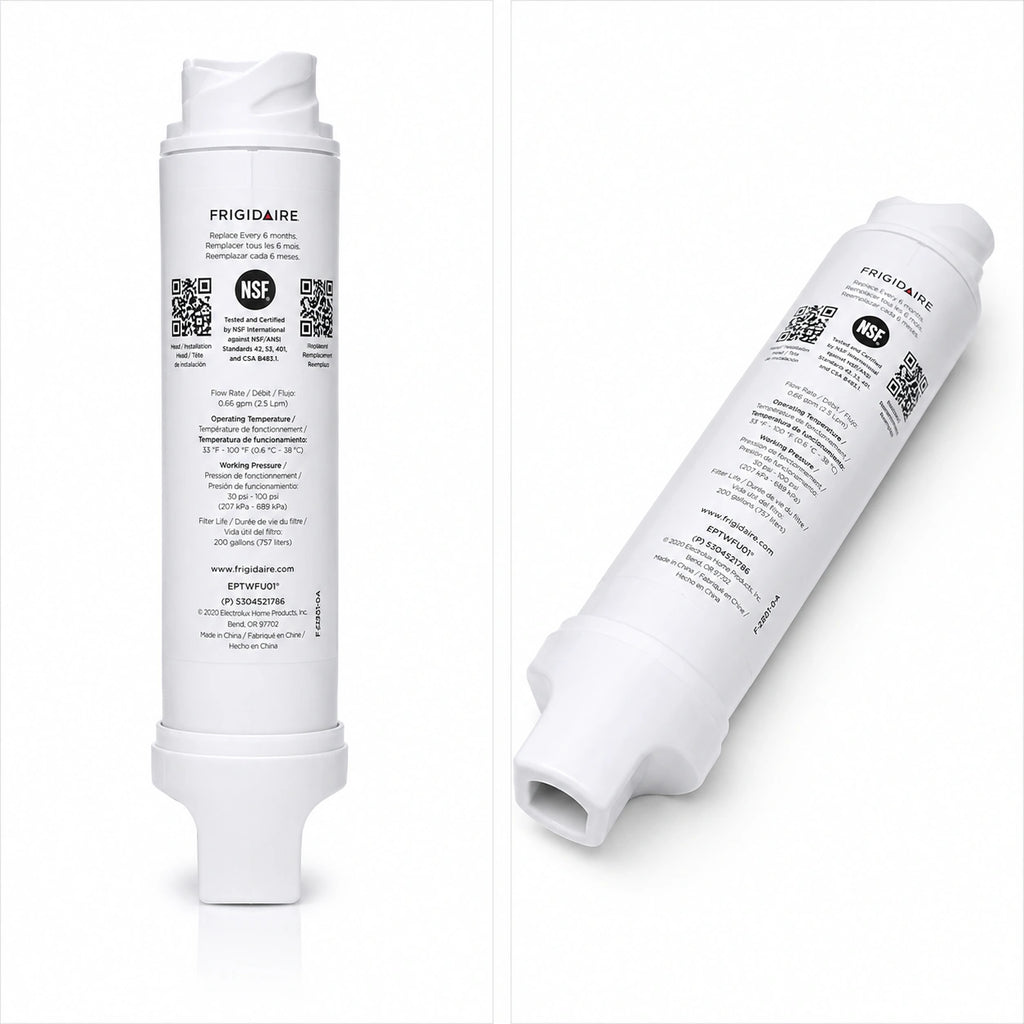 Frigidaire Genuine EPTWFU01 Refrigerator Water Filter Replacement Pack
