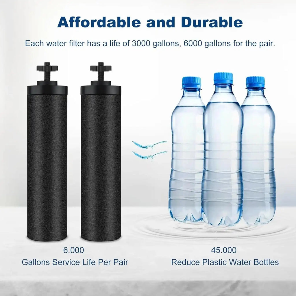 Black Berkey BB9-2 Replacement Water Filter Elements