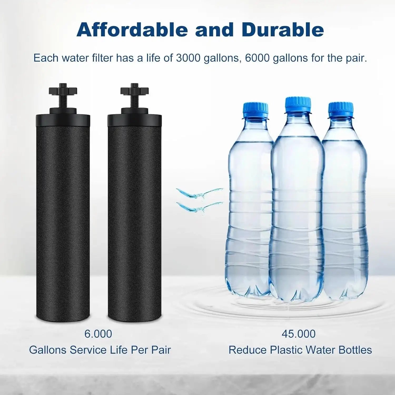 Black Berkey BB9-2 Replacement Water Filter Elements