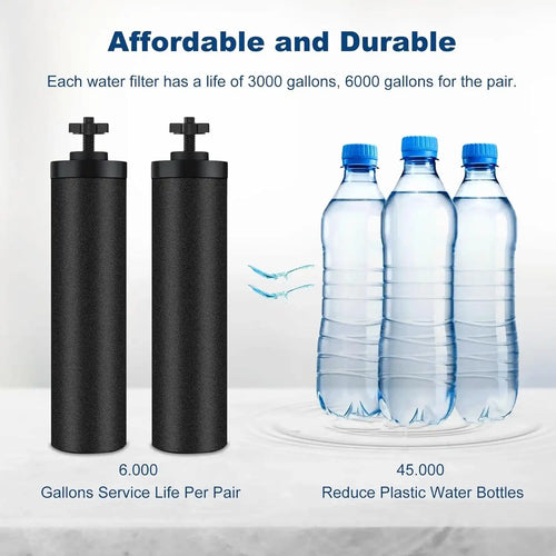 Black Berkey BB9-2 Replacement Water Filter Elements