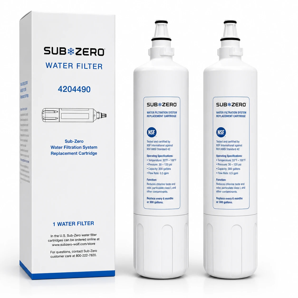 Sub-Zero 4204490 Refrigerator Water Filter – Genuine OEM Replacement