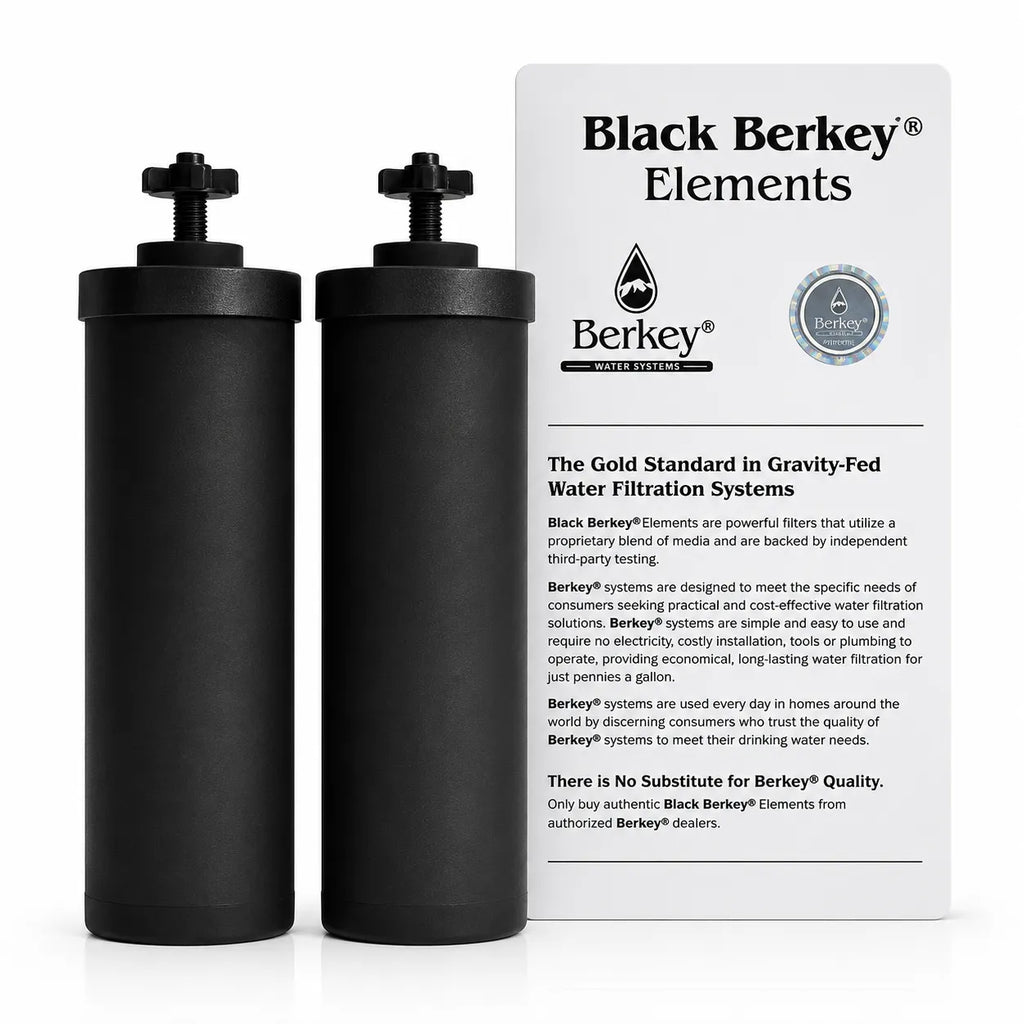 Black Berkey BB9-2 Replacement Water Filter Elements