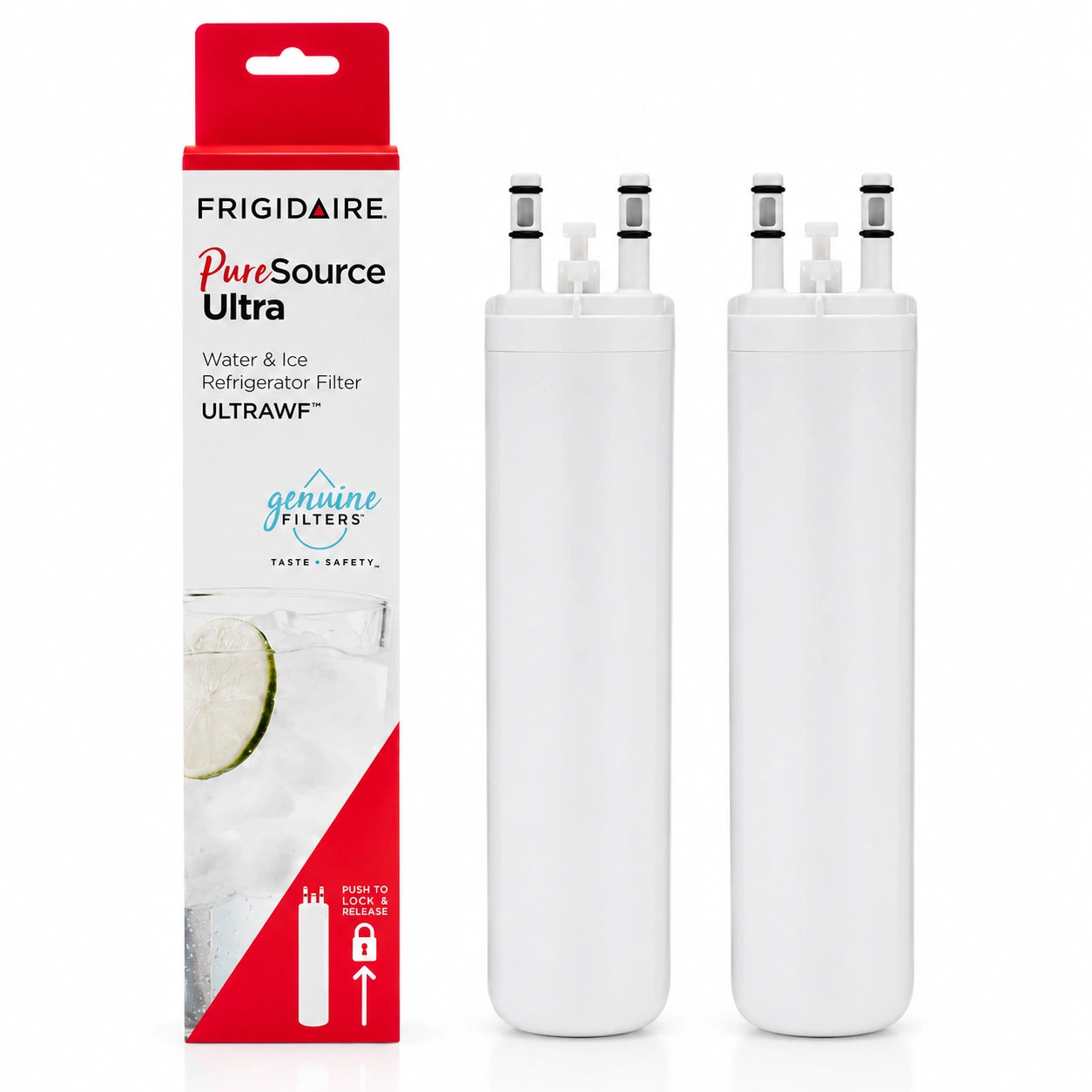 Frigidaire Genuine ULTRAWF Refrigerator Water Filter Replacement Pack