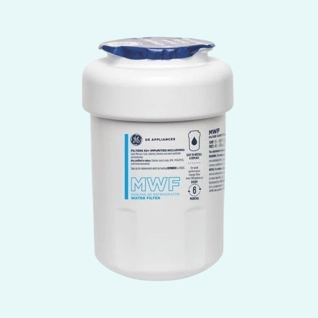 GE MWF Smart Water Filter Replacement – Genuine OEM MWFP & MWFA, NSF Certified, Twist-Lock